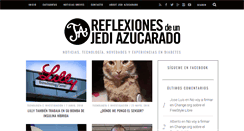 Desktop Screenshot of jediazucarado.com