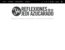 Tablet Screenshot of jediazucarado.com